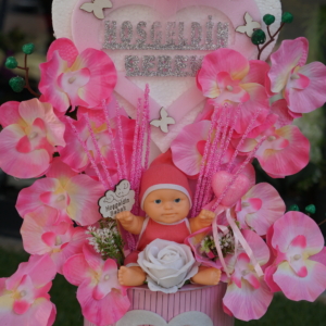 Hoşgeldin Bebek Aranjmanı Pembe